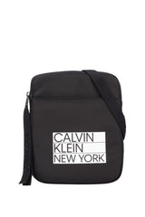 Calvin Klein Erkek Flatpack S Crossovers Çapraz Askılı Çanta CK Black