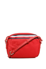 Tommy Hilfiger Poppy Crossover Corp Çapraz Askılı Kadın Çantası Arizona Red