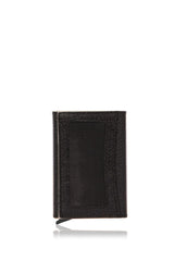 Cengiz Pakel Mekanik Kart Yuvalı Portföy Siyah - Bej