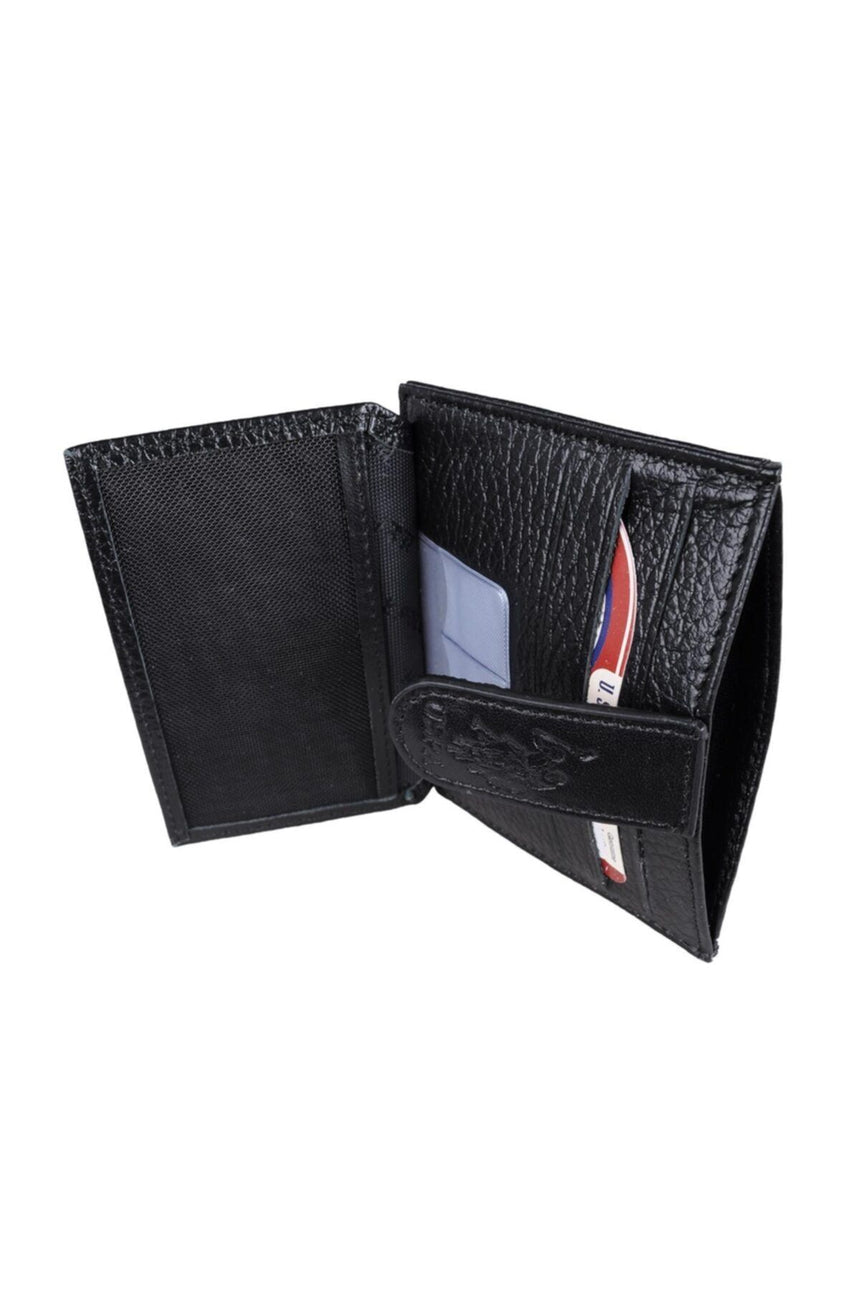 U.s Polo Assn Çıt Çıtlı Erkek Kartlık Siyah