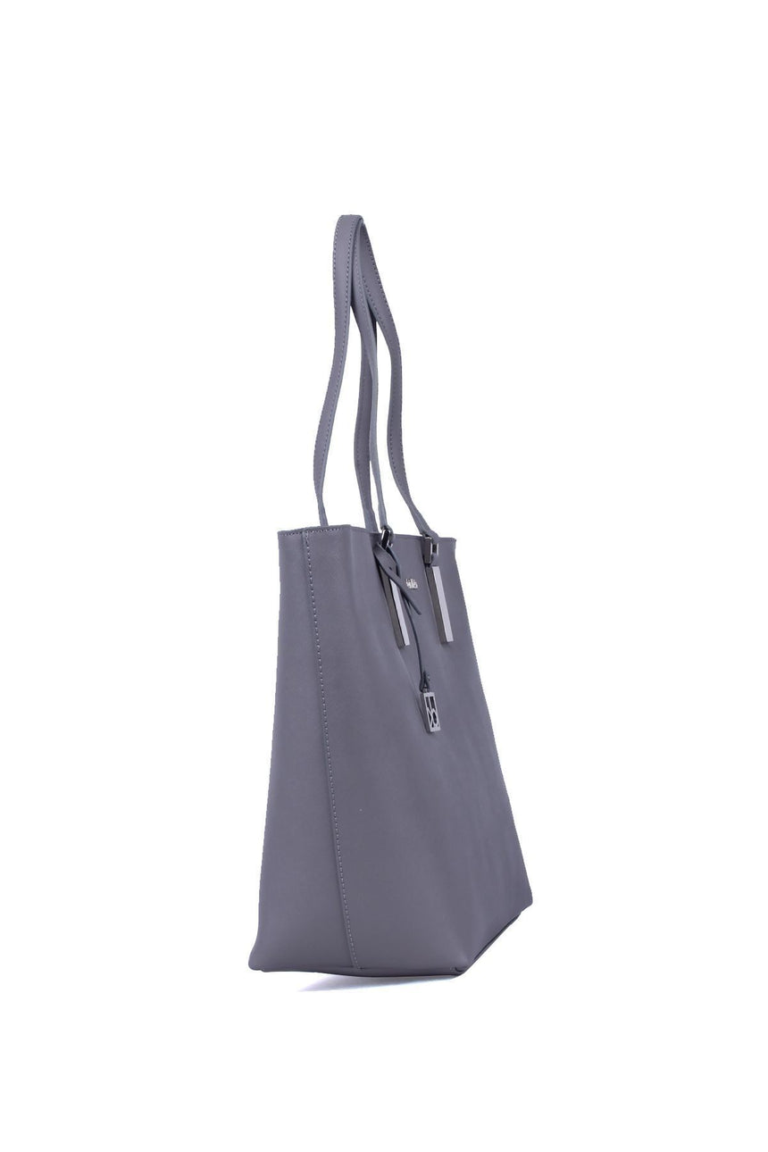 Calvin Klein Scarlett Shopper Tote Kadın Omuz Çantası Grey / Black