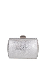 Axpe Zincirli Abiye Çanta Gümüş