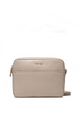 Calvin Klein Kadın Must Em Monogram Kamera Çapraz Çanta Grey