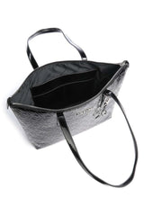 Calvin Klein Kadın Must Shopper Em Monogram Omuz Çantası Black