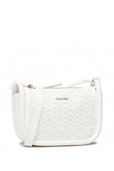 Calvin Klein Calvin Resort Shoulder Bag Mesh Kadın Omuz Çantası Ck White