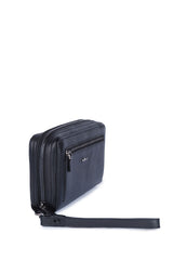 Grande Çok Gözlü Büyük Boy Kadın El Portföyü Siyah