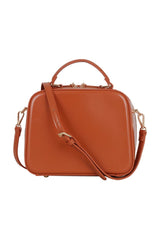 Benetton Vintage Kadın El Çantası Camel