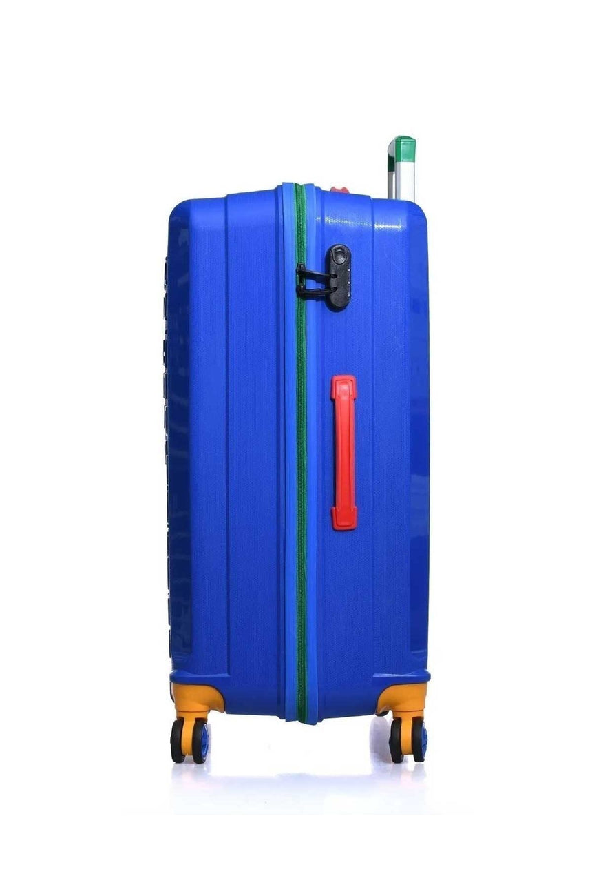 Benetton Büyük Boy 70 Cm Valiz Mavi
