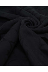 Calvin Klein Tin 4 Jacquard Kadın Şal Black Olive