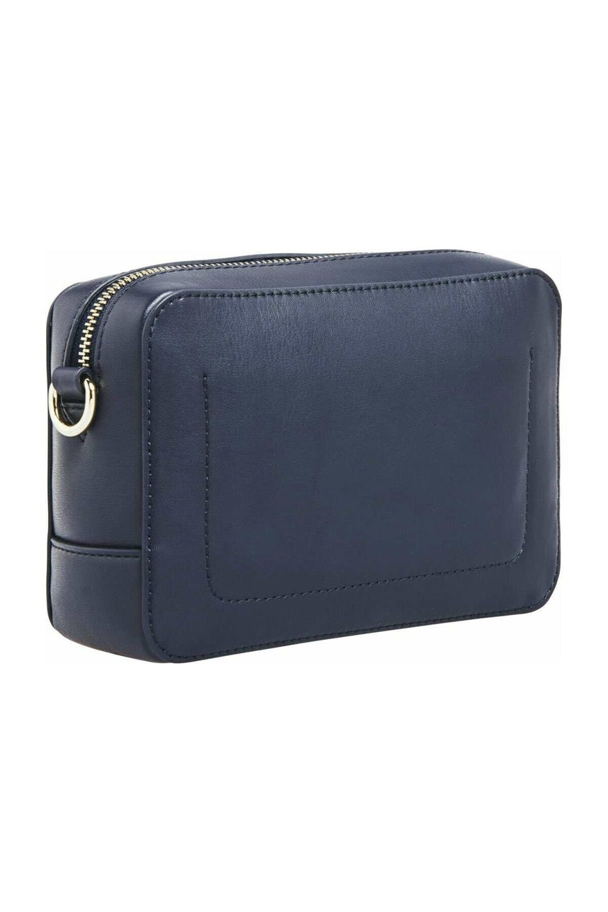 Tommy Hilfiger Iconic Tommy Camera Bag Çapraz Askılı Kadın Çantası Sky Captain