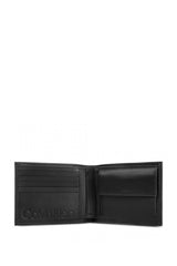 Calvin Klein Essential Leather 5Cc Coin Erkek Cüzdanı Black