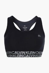 Calvin Klein Kadın Low Support Sports Bralet Black