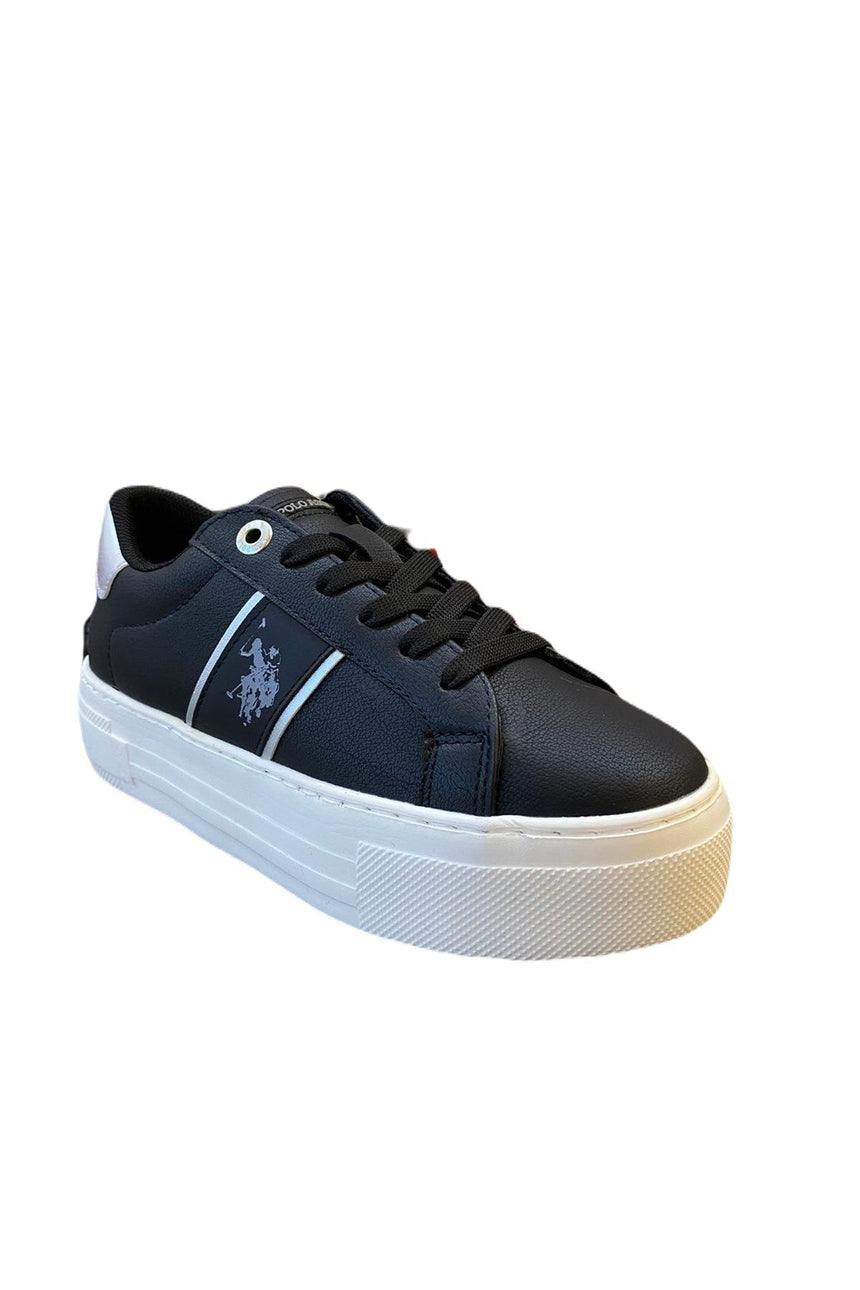 U.s Polo Assn 2P Tamos 2Fx Kadın Havuz Taban Sneaker Siyah