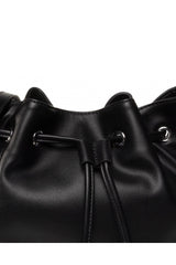 Calvin Klein Ny Shaped Drawstrıng Md Kadın Kol Çantası Black