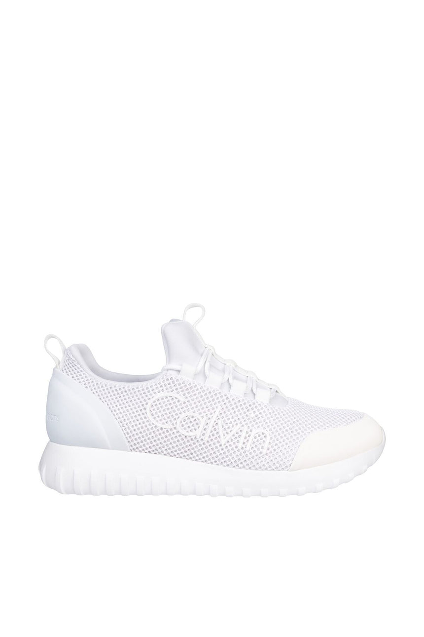 Calvin Klein Runner Sneaker Laceup Mesh Kadın Sneakers Bright White
