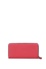 Calvin Klein Step Up Large Ziparound Kadın Cüzdanı Dark Red