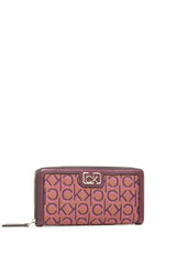 Calvin Klein Z/A Wallet Lg J Kadın Cüzdanı Cognac Mix