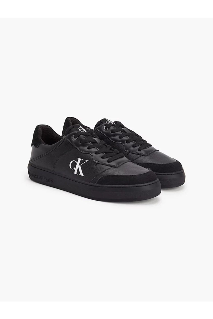 Calvin Klein Cupsole Laceup Casual Warm Erkek Black Mono