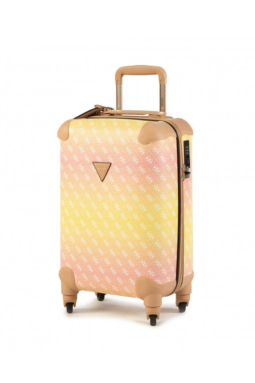 Guess Hemingway Travel Valiz Yellow Ombre Logo