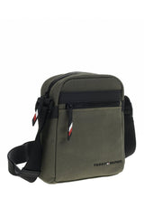 Tommy Hilfiger Utility Canvas Mini Reporter Unisex Çapraz Askılı Çanta Faded Olive