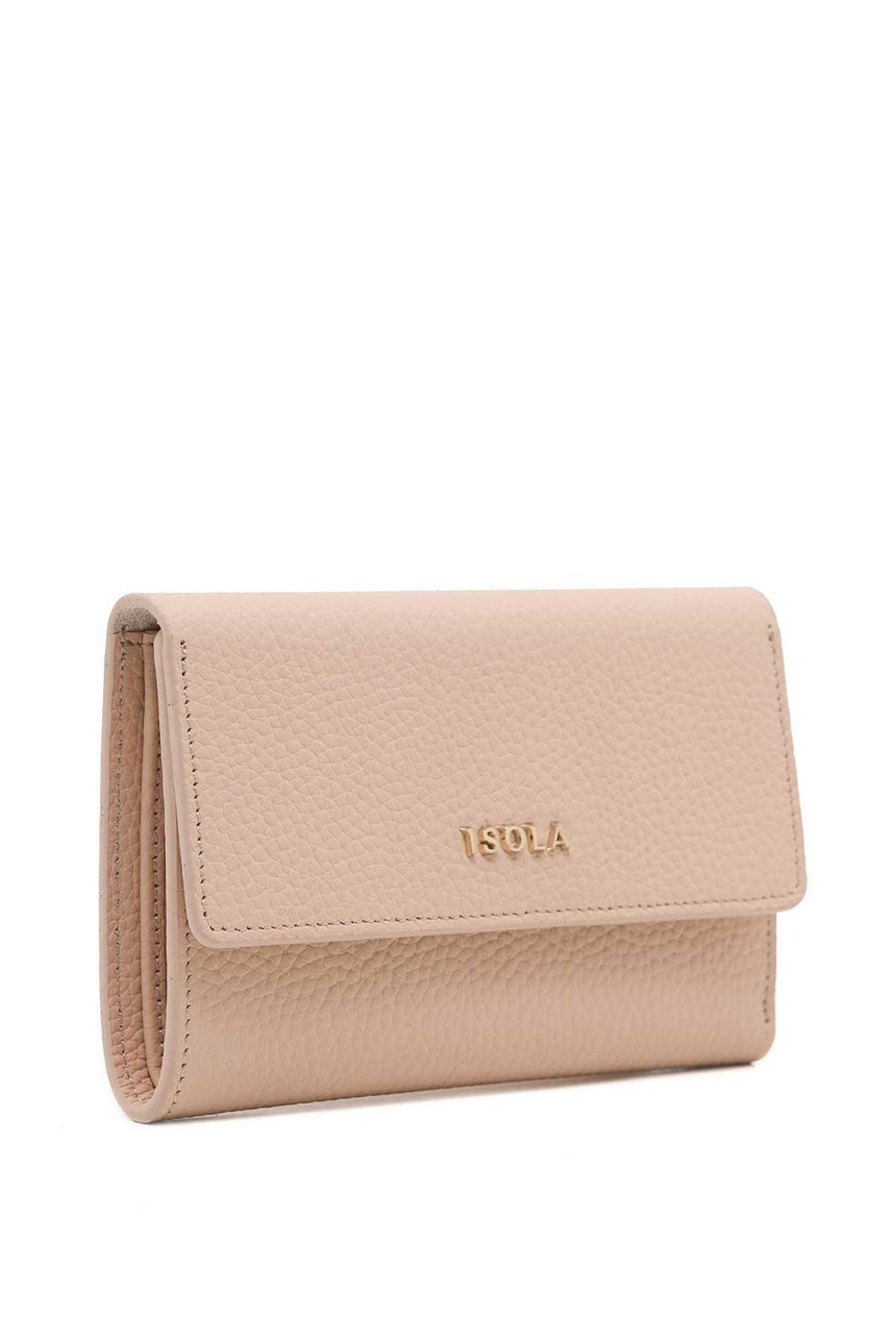 Isola Mary Kadın Hakiki Deri Cüzdan Pudra