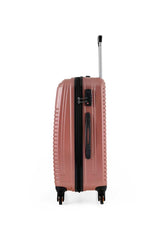 ÇÇS ABS Büyük Boy Valiz Pudra