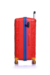 Benetton Büyük Boy 70 Cm Valiz Kırmızı