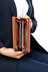 Benetton Retro Medium Kadın Cüzdanı Taba