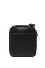 Calvin Klein Striped Logo Pu Mini Reporter Çapraz Askılı Erkek Çantası Black