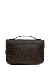 Calvin Klein Mono Scale Çapraz Askılı Kadın Çantası Brown Mono