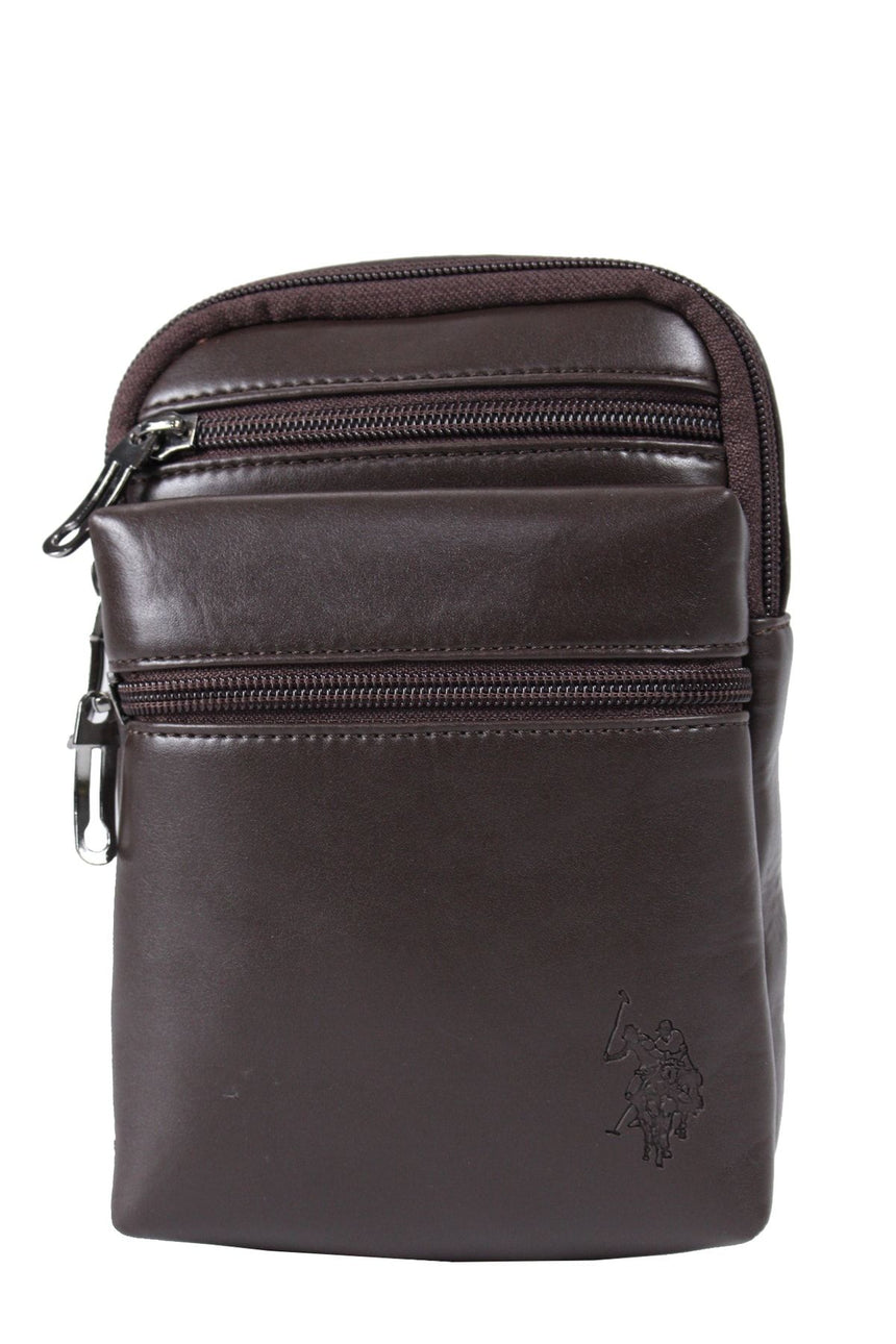 U.s Polo Assn Erkek El Çantası Kahverengi