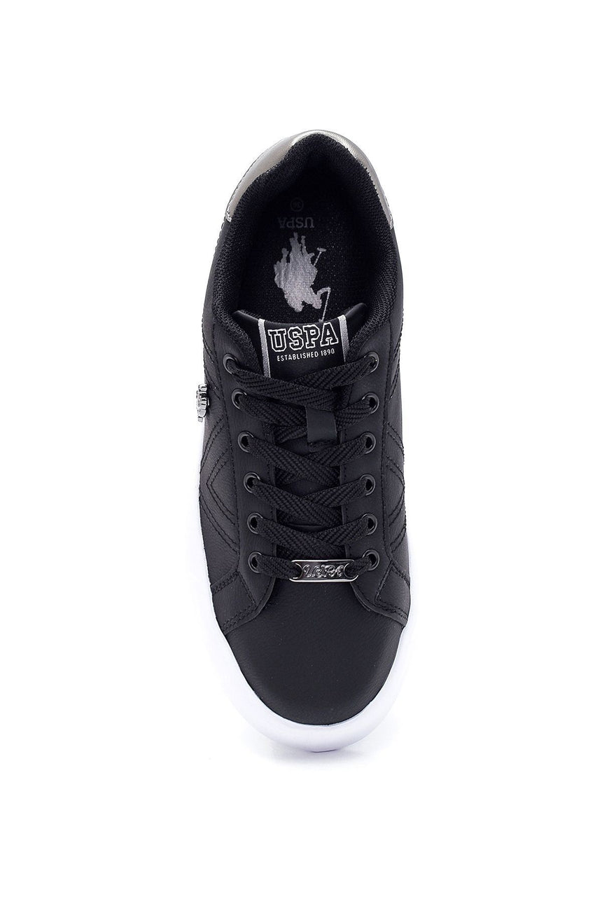 U.s Polo Assn 2P Exxy 2Fx Kadın Havuz Taban Sneaker Siyah