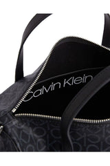 Calvin Klein Monogram Duffel Black Mono