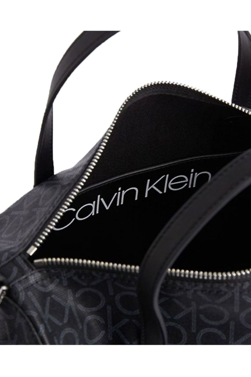 Calvin Klein Monogram Duffel Black Mono