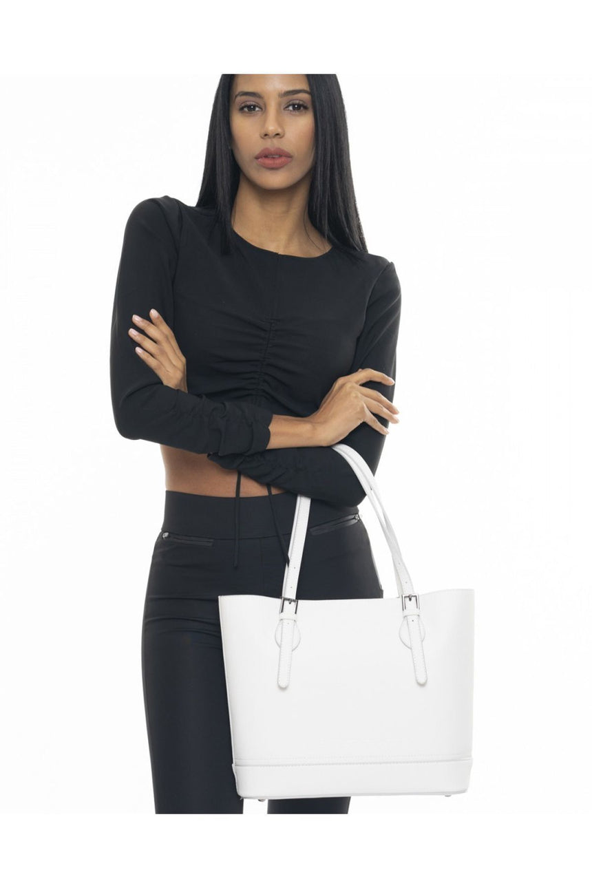 Benetton Nano Sport Kadın Omuz Çantası Beyaz