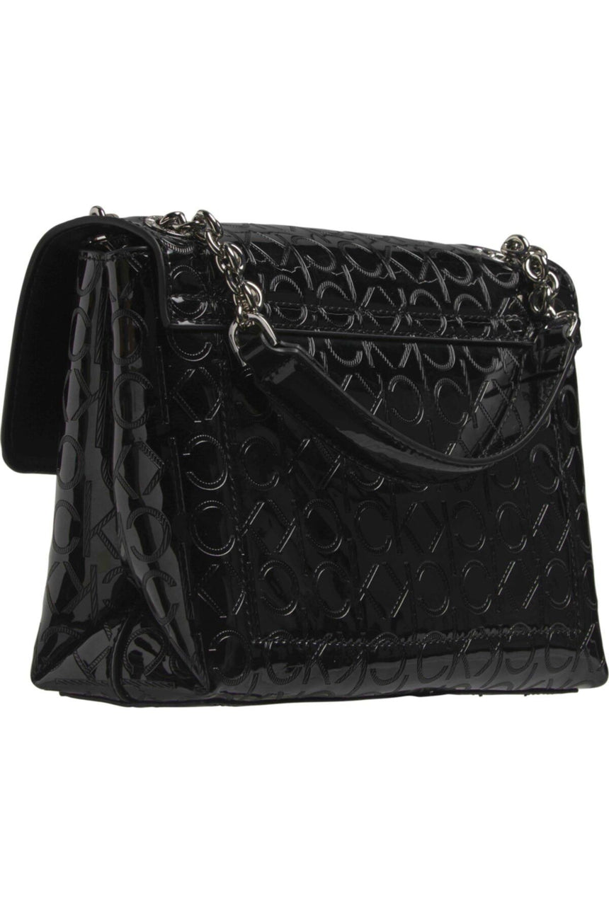 Calvin Klein Re-Lock Em Covn Kadın Omuz Çantası Black