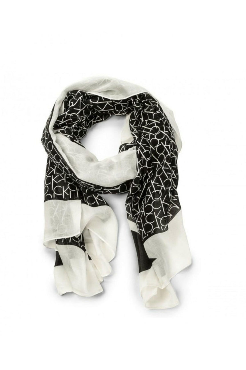 Calvin Klein Allover Şal Black