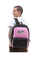 Vans Realm Backpack Sırt Çantası Pembe - Siyah