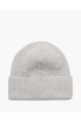 Calvin Klein Daddy Wool Rib Beanie Bere Grey