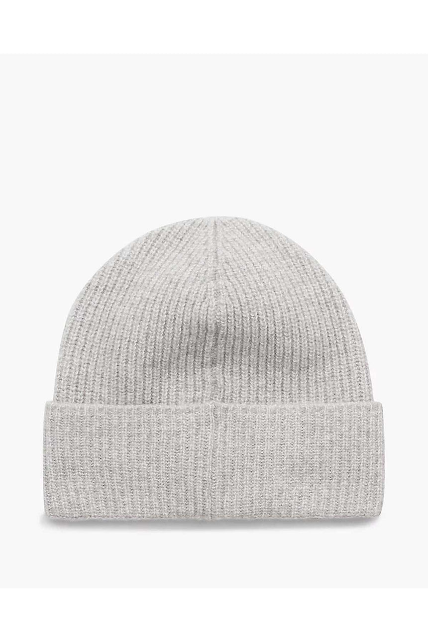 Calvin Klein Daddy Wool Rib Beanie Bere Grey