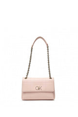 Calvin Klein Re-Lock Conv X Body Quilt Kadın Omuz Çantası Spring Rose