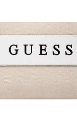 Guess Salford Tote Kadın El Çantası Natural / White