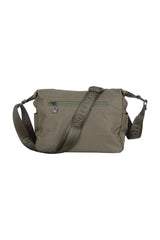 Benetton Çok Gözlü Çapraz Askılı Kadın Çantası Haki