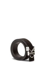 Calvin Klein J Monogram Leather 100 cm Kadın Kemer Black