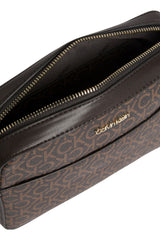 Calvin Klein Kadın Must Monogram Kamera Çapraz Çanta Brown Mono