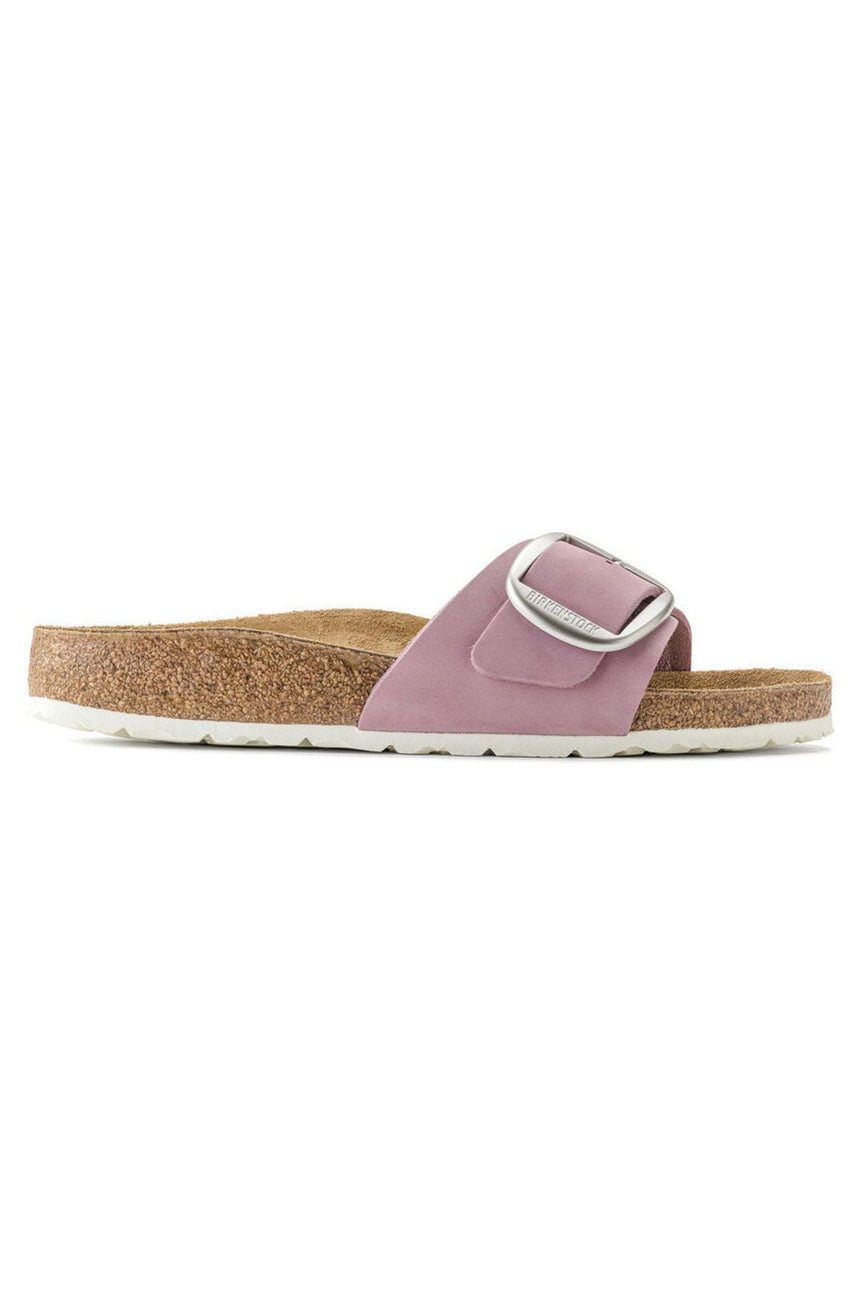 Birkenstock Kadın Madrid Big Buckle Nu Terlik Orchid