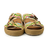 Bohonomad Sydney Kadın Terlik Hasır Multi