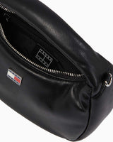 Tommy Hilfiger Pillow Mini Hobo Ayarlanabilir Çapraz Askılı Çanta Black