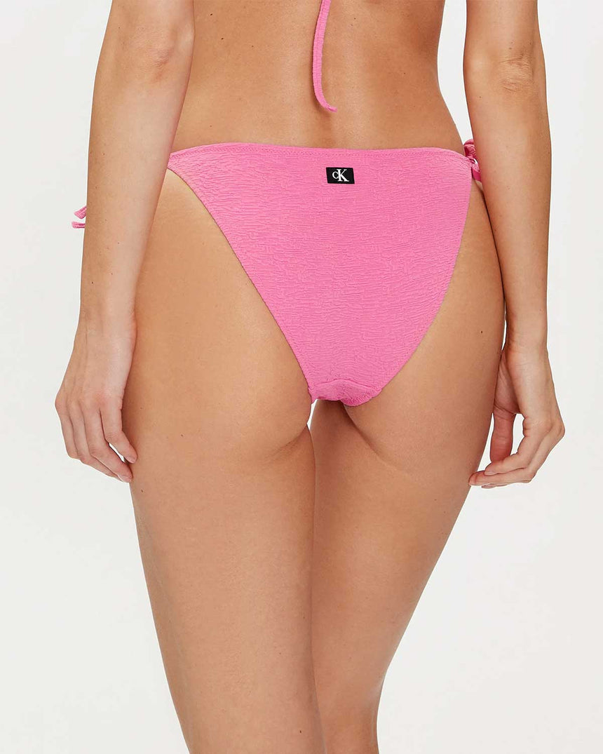 Calvin Klein String Side Tie Bikini Altı Pink