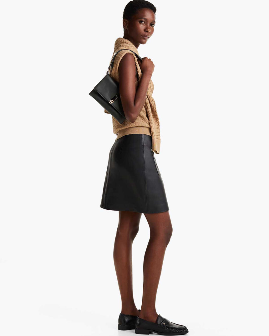 Tommy Hilfiger Heritage Omuz Çantası Black